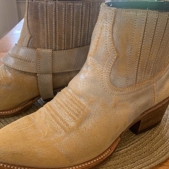 Matisse Judd all leather cowboy bootie size 8 - Picture 8 of 9